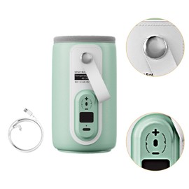 ＫＬＫＣＭＳ Insulated Bottle Cover, Travel Bottle Heater with LED Screen, Milk Bottle Insulation for Camping And Road Trips