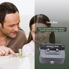 Small Cash Box, Small Safe, Cash Box with 2 Keys,