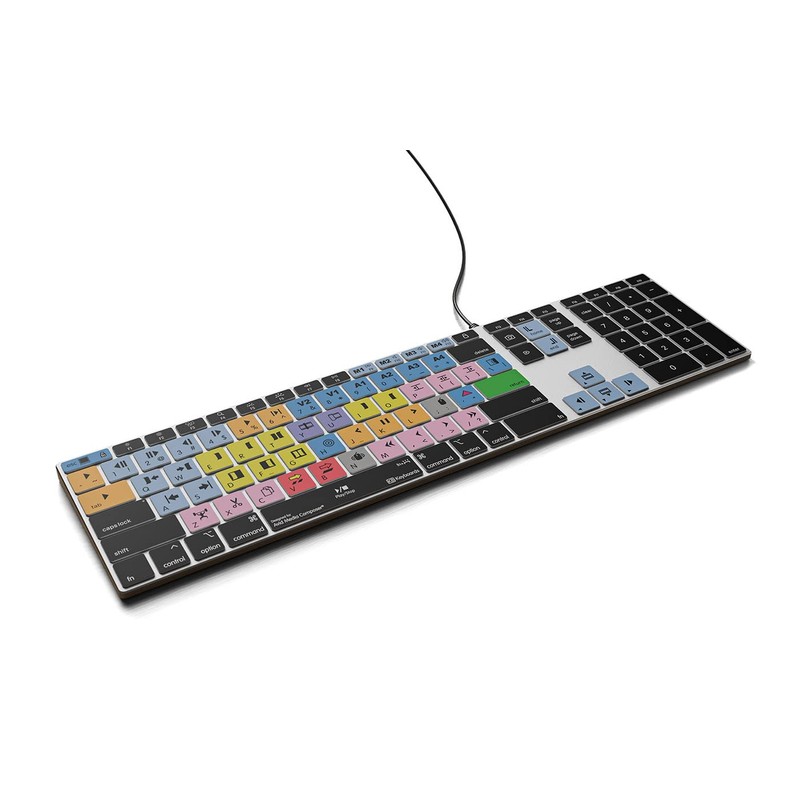 KB Covers Avid Media Composer Keyboard | Backlit Pro Aluminum