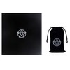 Kurop Pentagram Tarot Cloth 50cm x 50cm Pentagram Pouch Set