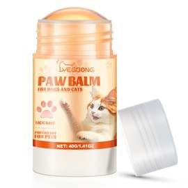 Heigble Cat Paw Butter 1.4 oz Paw Balm for Cats Dogs Dry Noses and Cracked Paws Dog Cat Paw Soother Balm Natural Paw Butter Cat Paw Moisturizer Cat Paw Moisturizer Stick for Dry Noses Cracked Paws