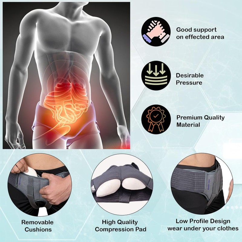 Wonder Care Wonder Care Inguinal Hernia Belt For Men Hernia