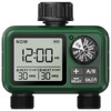 XinFuture Irrigation Computer 2 Outputs, Large LCD Display Watering Timer,