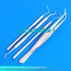 ODM 4 Pcs Dental Probe 23 Periodontal Explorer Endo Spreader
