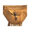 Kobler Leather Women's Fringe Fanny Pack - FANNYFRING-TAN One Size