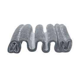 Slider to Shell Accordion Boot Rubber - 10 ft | Spring Clips are Facing The Opposite Direction