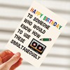 AIQIUQIU Funny Birthday Card for Men & Women, Perfect Happy