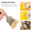 NUOLUX Paint Brushes Paint Brushes 10pcs Wooden Handle Paint Brush