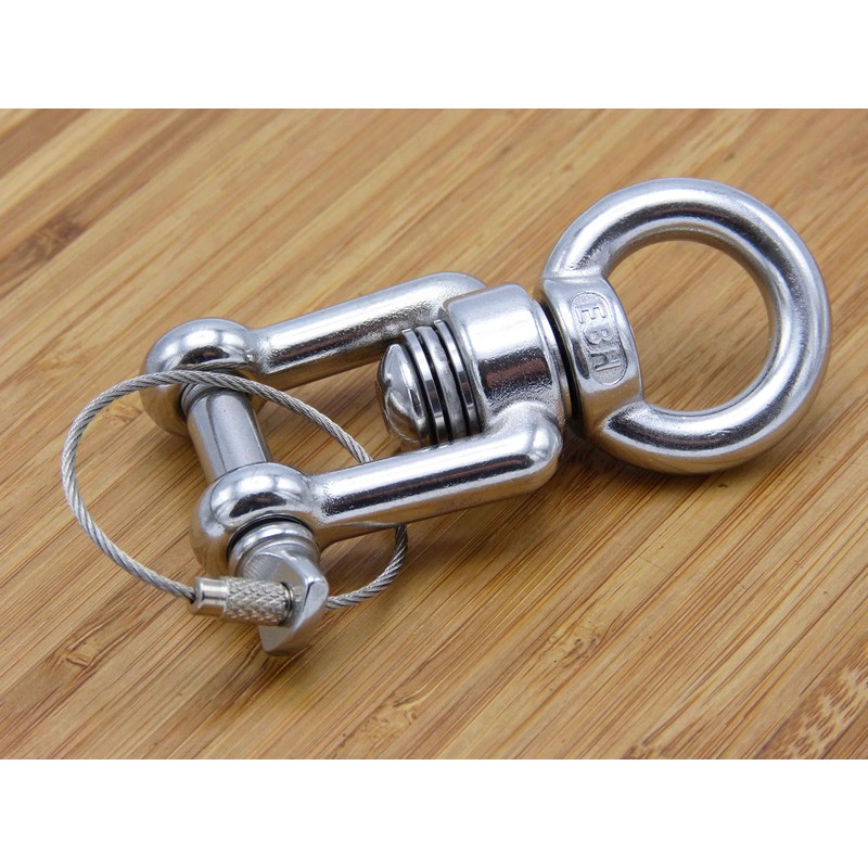 Kliffhanger Swivel with Ball Bearing for Hanging Chairs up to