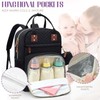 Tuwubi Diaper Bag Backpack,Baby Essentials Travel Tote Bag, Multi function