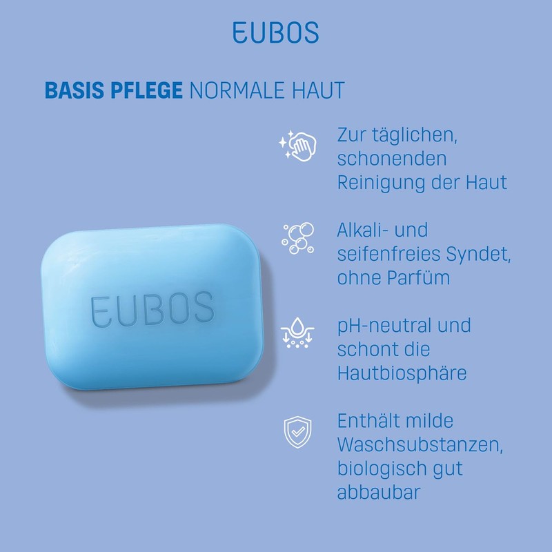 Eubos Fest blau Parfüm-frei, 125 g [Haushaltswaren]