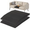 Langierspur 20"x20"Couch Cushion Support for Sagging Seat, Trapezoid 40D High