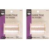 Dritz Invisible Thread, 150-Yard, Clear (2 Pack)