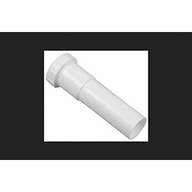 Danco 94029 Slip-Joint Extension Tube, 1-1/2 in, 6 in L, Plastic, [Finish]<, for Use with Kitchen and Bathroom Sinks, White