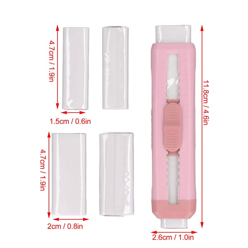 Push-Pull Rubber, Retractable Rubber, Flexible Design with Double Buckle, Easy