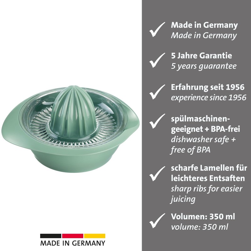 Westmark 3091227M Lemon Citrus Juicer with Container, Diameter: 18.7 cm,