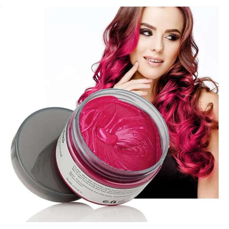 Crema Para El Cabello Desechable Con Cera De Barro Batik