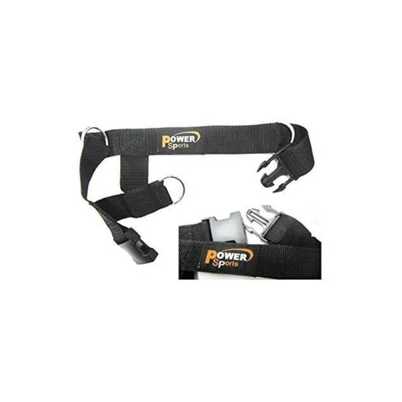 1 Pair Gym Foot Shoe Strap (Unisex) Black 3-D Ankle/Foot