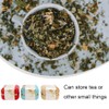 NingMengXYRHZB 3 Pcs Tea Tin Canister Mini Tea Storage Box