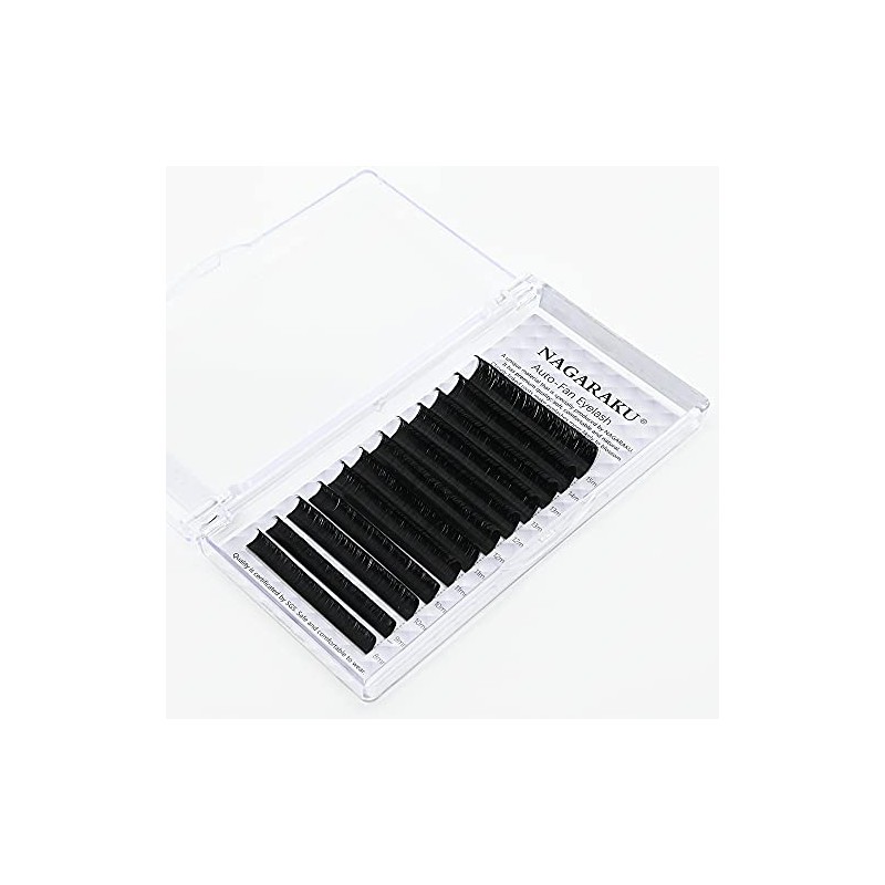 NAGARAKU Easy Fan Eyelash Extensions Volume Lash 0.05 D curl