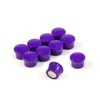 Small High Power Purple Memo Board Magnets for Fridge, Whiteboard,