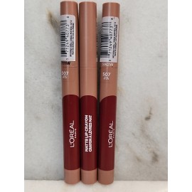 L'Oréal 3- L’Oreal Matte Lip Crayon 507 Spice of Life