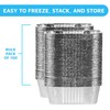 MontoPack Aluminum Mini Disposable Loaf Pans | Deep Half Size