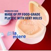 Retainer Case with Vent Holes - Orthodontic container for holding