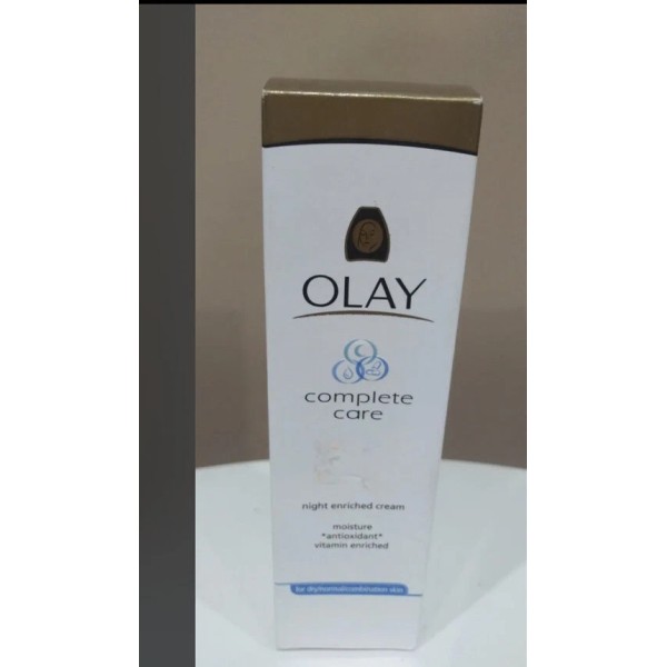 Olay Complete Care Night Facial Face Moisturizer Cream vitamin enriched
