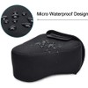 Neoprene Soft Plush Camera Lens Case for Nikon Canon Sony