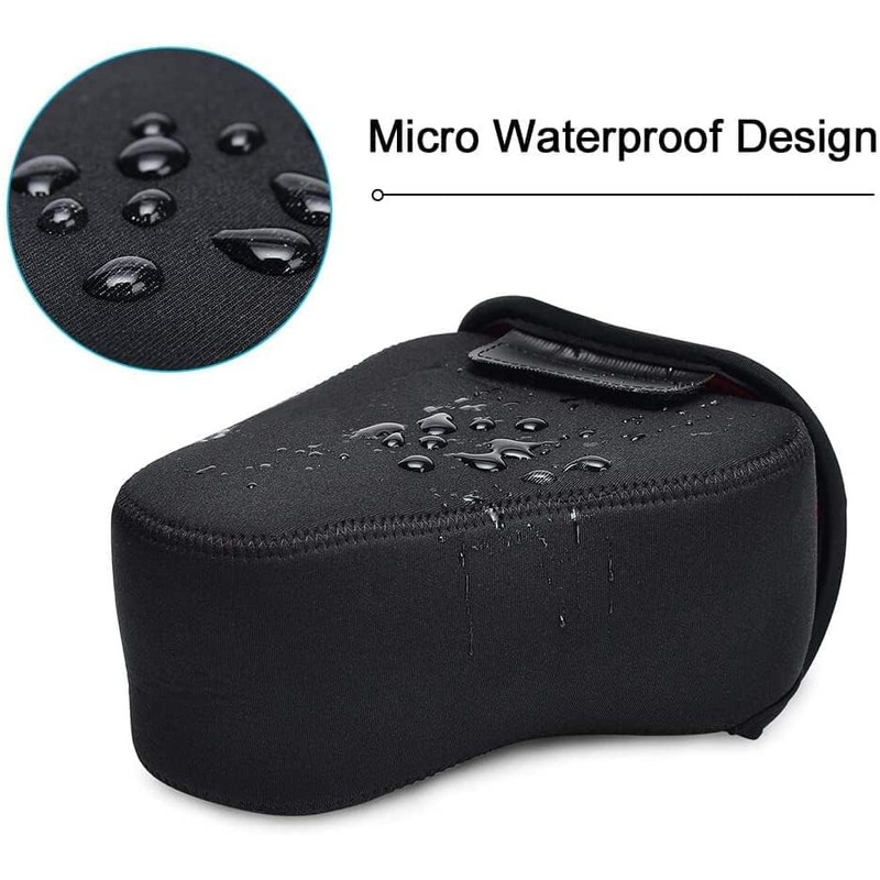 Neoprene Soft Plush Camera Lens Case for Nikon Canon Sony