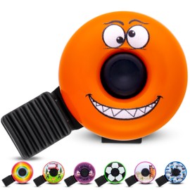 Bicycle Bell Kids - Crazy - Funny Bicycle Bell Girls Bicycle Bell Kids Bicycle Bell Kids Bicycle Bell Kids and Balance Bike - Rings Loud, Easy Assembly