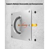 HZSIFU 7.8 x 7.8 Inch D-Ring Anchor Plate for Concrete