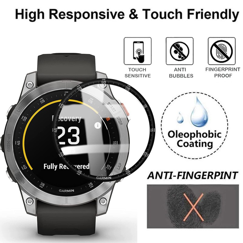 KUSINHOKA Pack of 3 Screen Protectors for Garmin Epix Gen