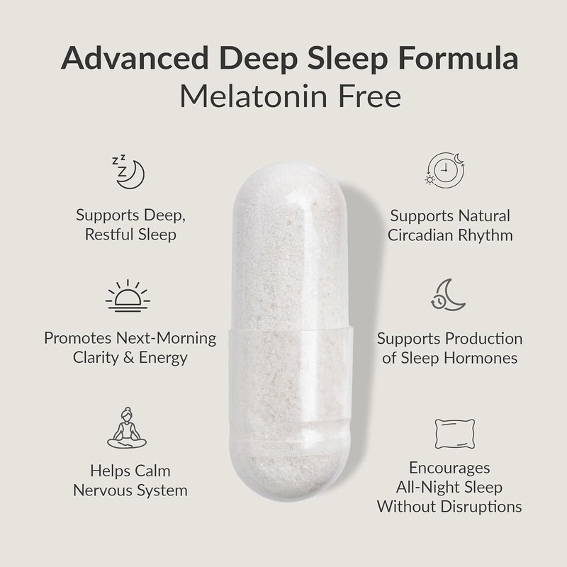 BIOptimizers Sleep Breakthrough Capsules - Natural Support Supplement | Calming