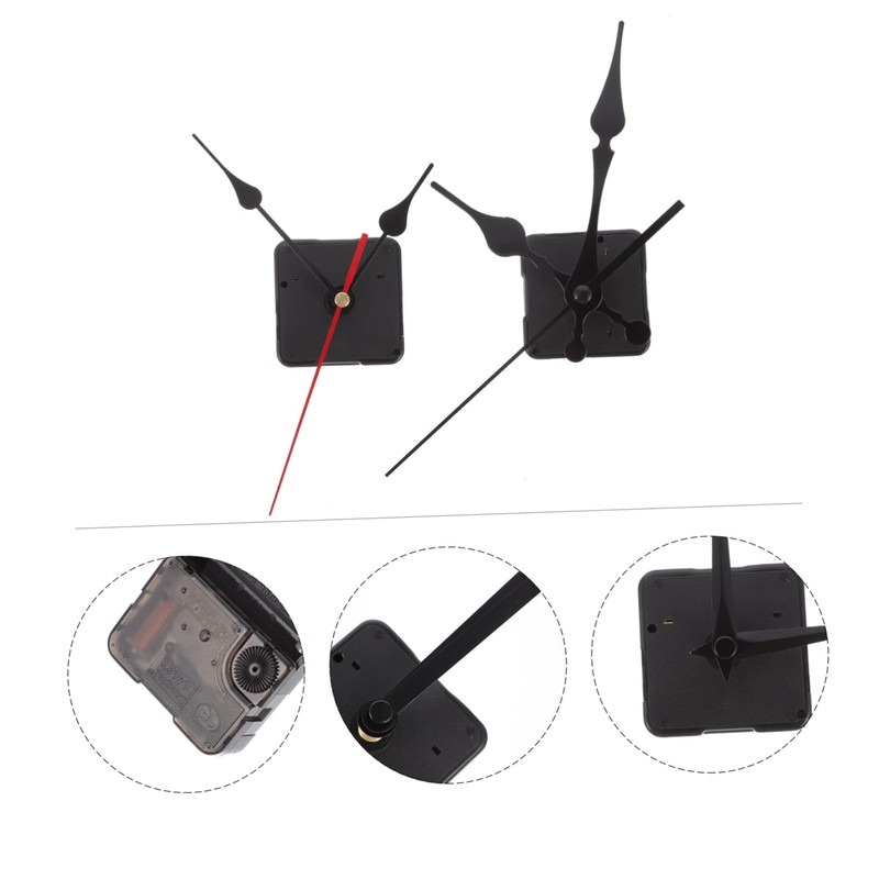 Outanaya 2Sets High Torque Clock Movement Replacement Parts DIY Clock