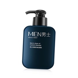 Limpiador con Control de Aceite para Hombres, Lavado Facial Refrescante para Todo Tipo de Piel, Elimina Toxinas y Nutre 168g