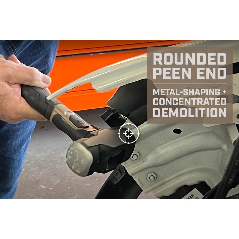 Spec Ops Tools Engineering Hammer, 4 lb Sledge hammer with