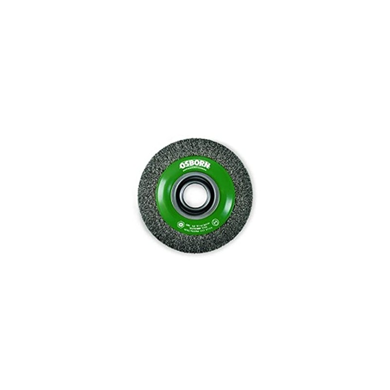 Osborn 9902532162 Wheel Brush Crimped of Steel Wire, 0 V,
