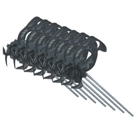 AZYOUNG Women's Black White Lace Veil Translucent Half Face Mask on Stick with Side Feather Flower-7PCS a Pack (Black)