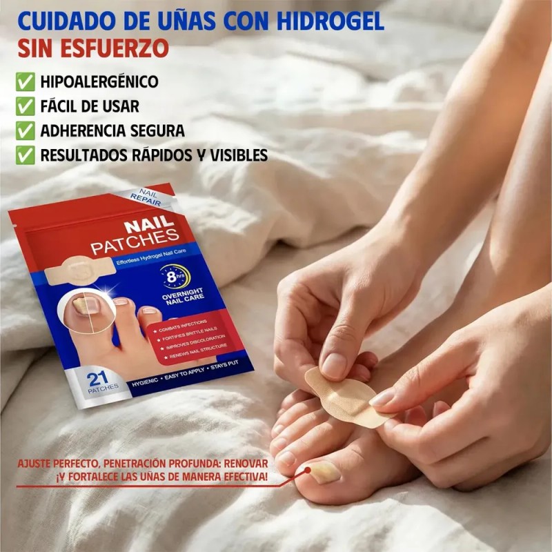 Culdsnia Parches Para Uñas Fúngicos De Parches 42 Pcs /