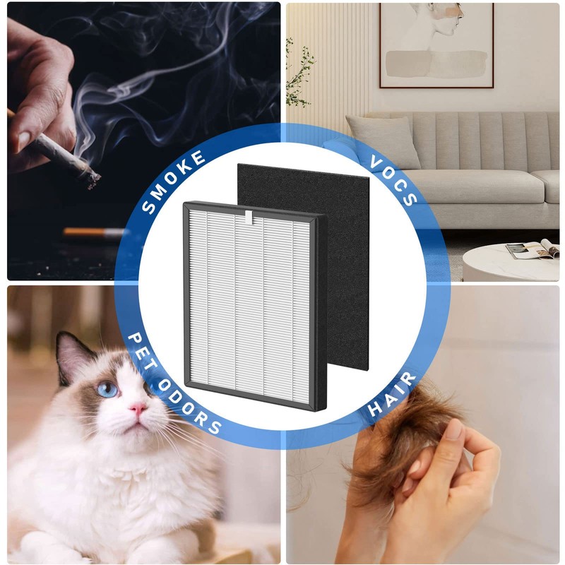 ProHEPA 9000 True HEPA Filters Replacement Compatible with VEVA ProHEPA