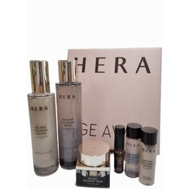 Hera Age Away 3-piece set Collagenic Aesthetic Renewal Wrinkle Improvement Moisturizing Elasticity / 헤라 에이지어웨이 3종세트 콜라제닉 에스테틱 리뉴얼 주름개선 촉촉한 탄력