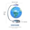 Floating Globe, 3D Rotation with Led Magnetic Levitation Globe, Floating
