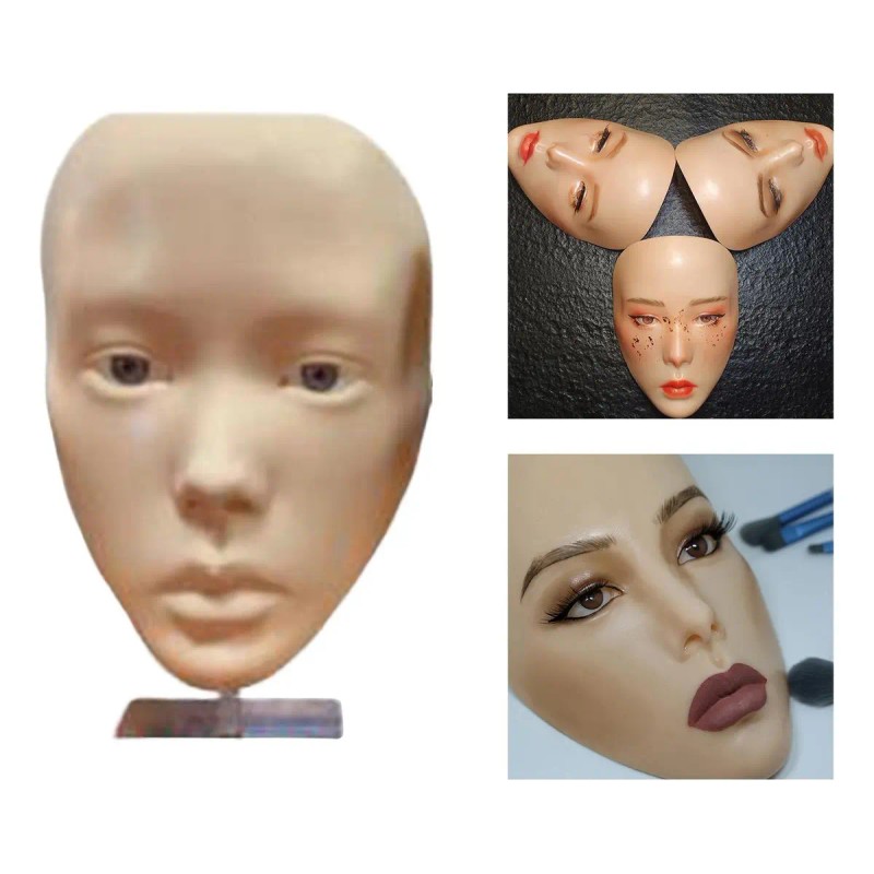 Yz Maquillaje Práctica Cara Tablero 3d Cara