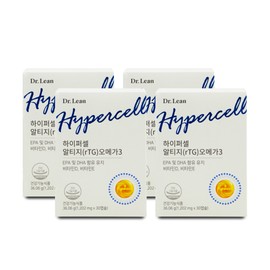 Dr.Lin Hypercell RTG (rTG) Omega 3 1202mg x 30 capsules x 4 boxes / 닥터린 하이퍼셀 알티지(rTG) 오메가3 1202mg x 30캡슐 X 4박스