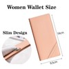 Womens Wallet Ultrathin Credit Card Holder Wallet with 11 Credit