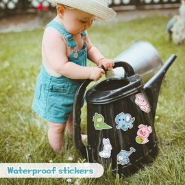 CUTELIILI Cute Waterproof Stickers, Water Bottle Stickers for Kids, 500pcs Stickers Pack Random Sticker for Laptop Computer Skateboard Helmet s for Teens Girls Adults