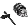 HHIP 3/16-3/4 INCH JT3 Drill Chuck with Key (3700-0108)