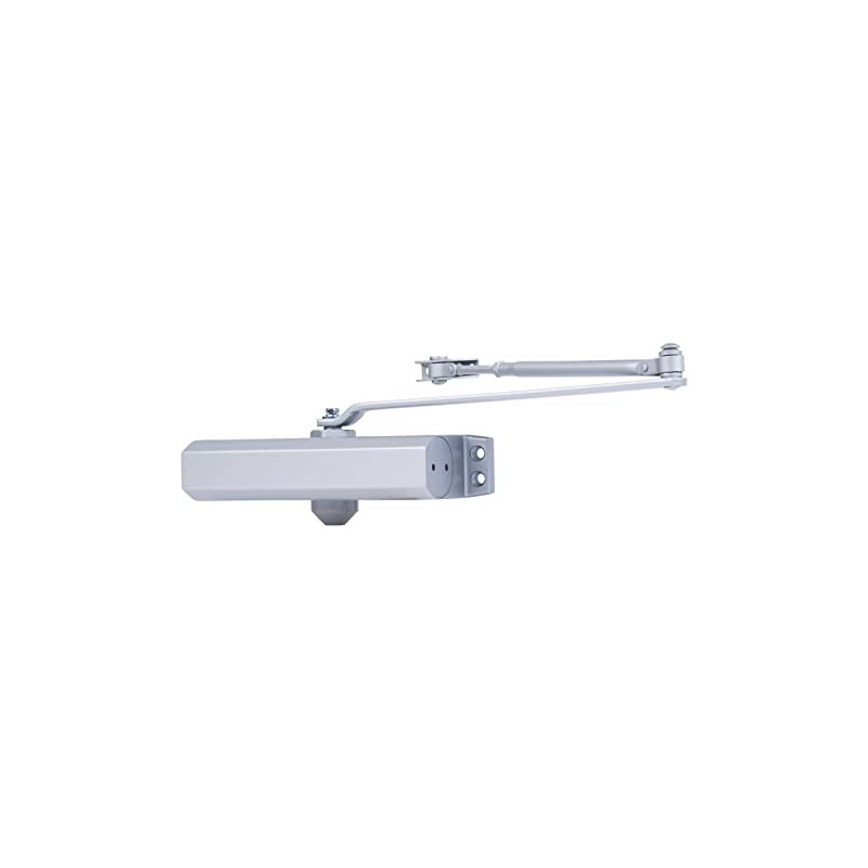 BRINKS Commercial - Medium Duty Residential Door Closer, Aluminum Finish